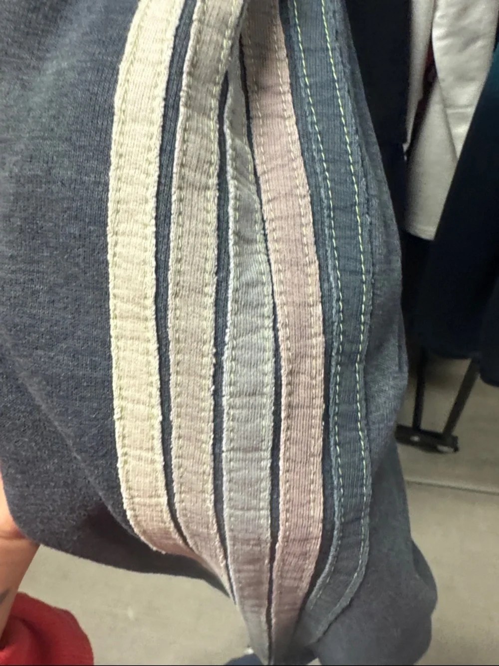 EUC Aviator Nation 5 Stripe Sweatpants.